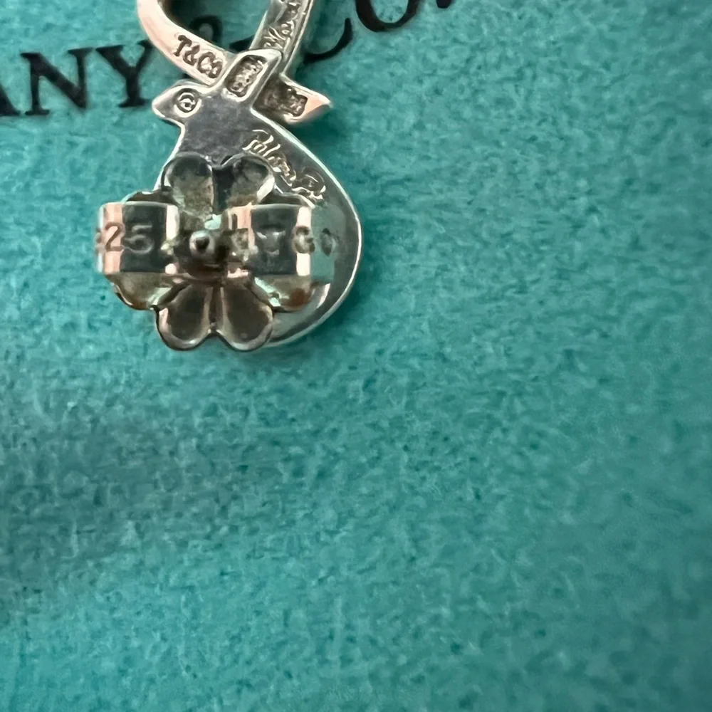 🌸🌸 Authentic Tiffany & Co. Paloma Picasso Sterling Silver Loving Heart E… - Picture 3 of 7